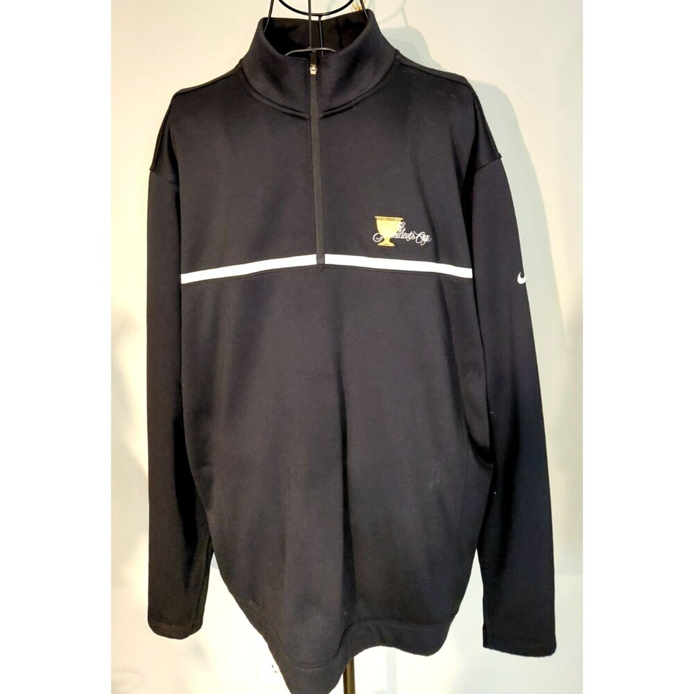 Nike Golf Pullover Mens Sz XL PResidents Cup Muirfield Logos